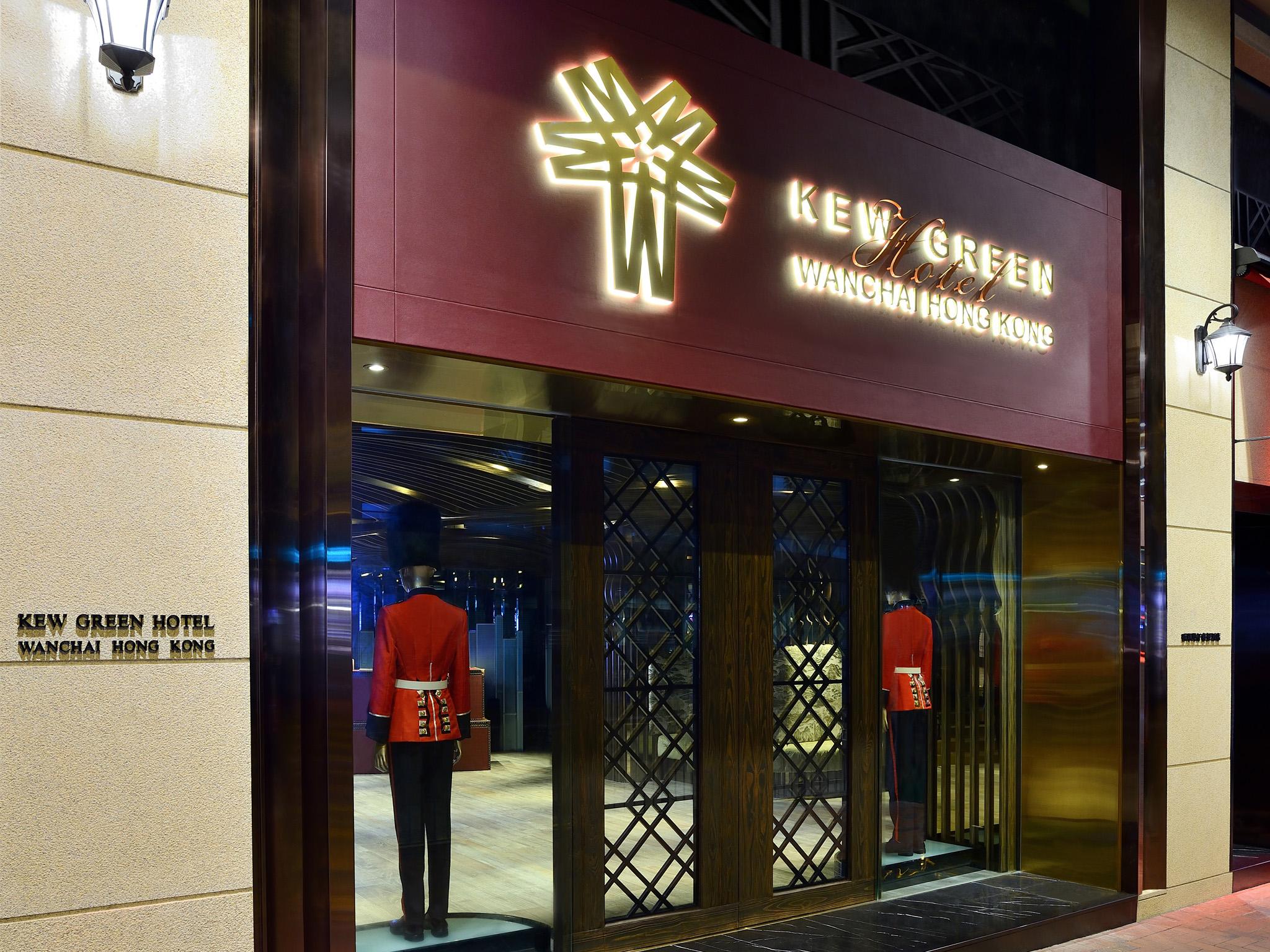 Kew Green Hotel Wanchai Hong Kong Bagian luar foto